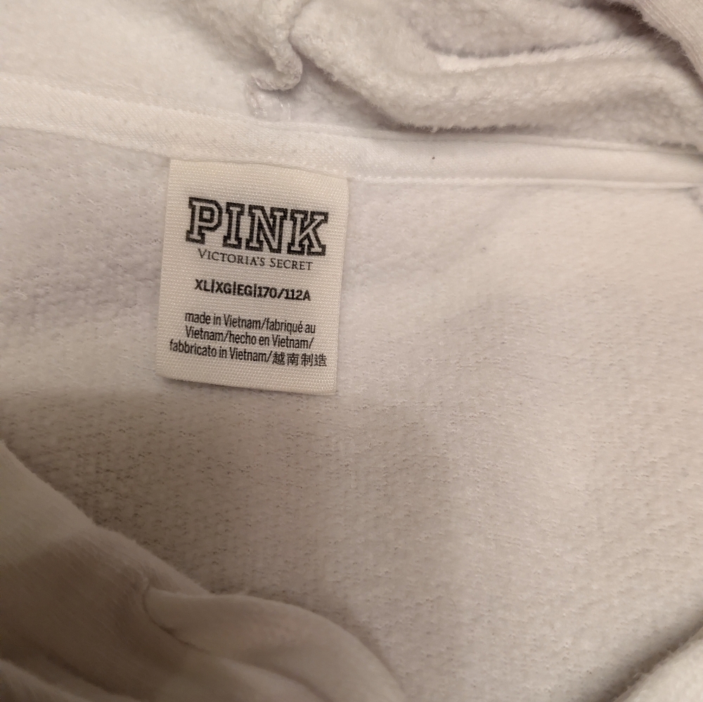 VS Pink White Camo Hoodie Size XL - Picture 12 of 12
